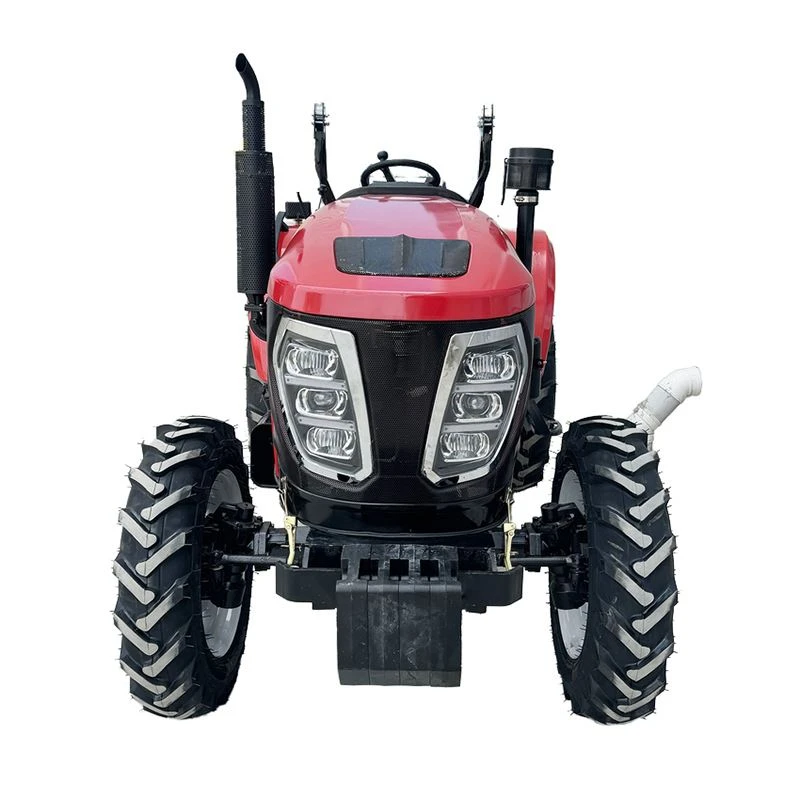 Tractor agrícola agrícola de 4x4 ruedas